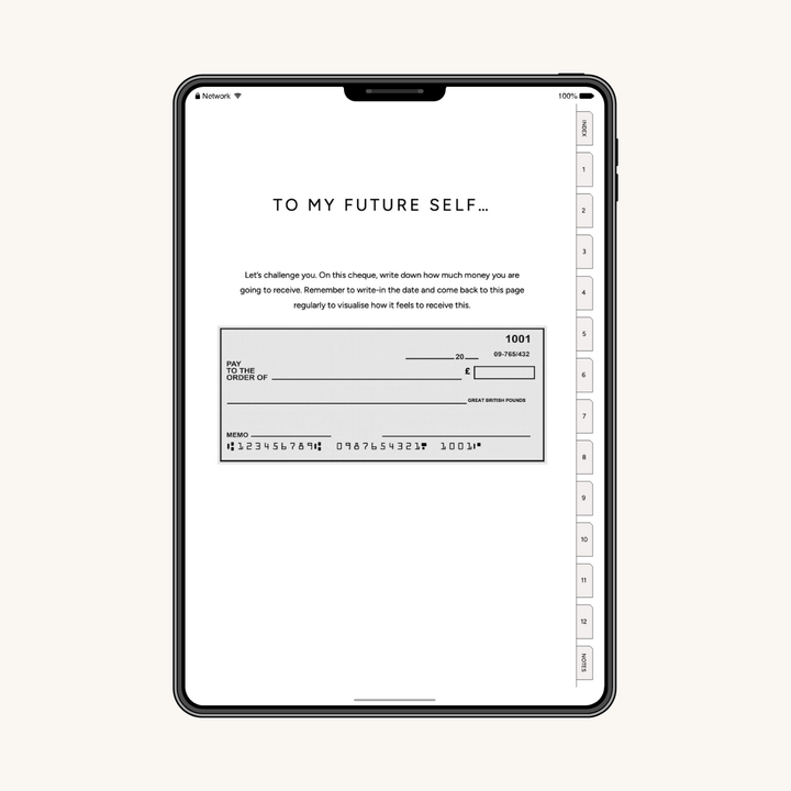 Digital Manifestation Planner