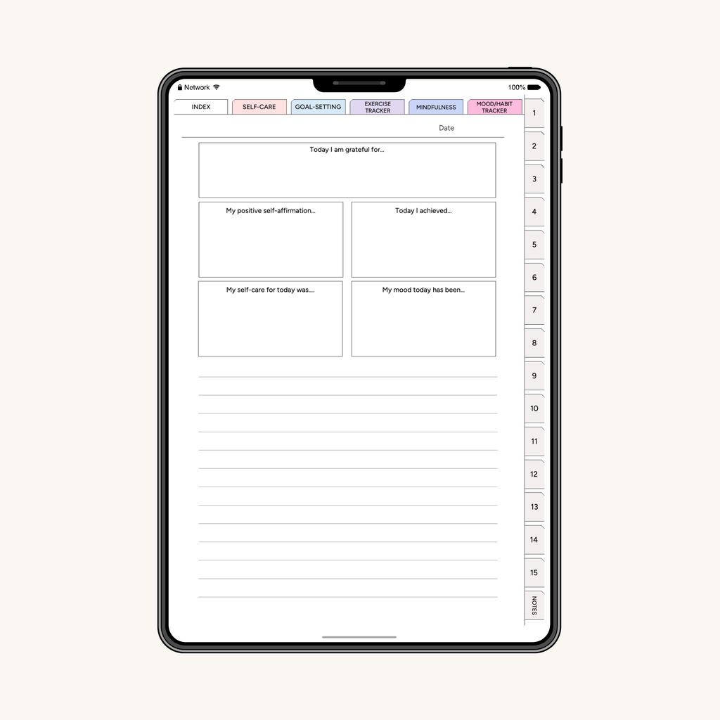 Digital Wellbeing Journal