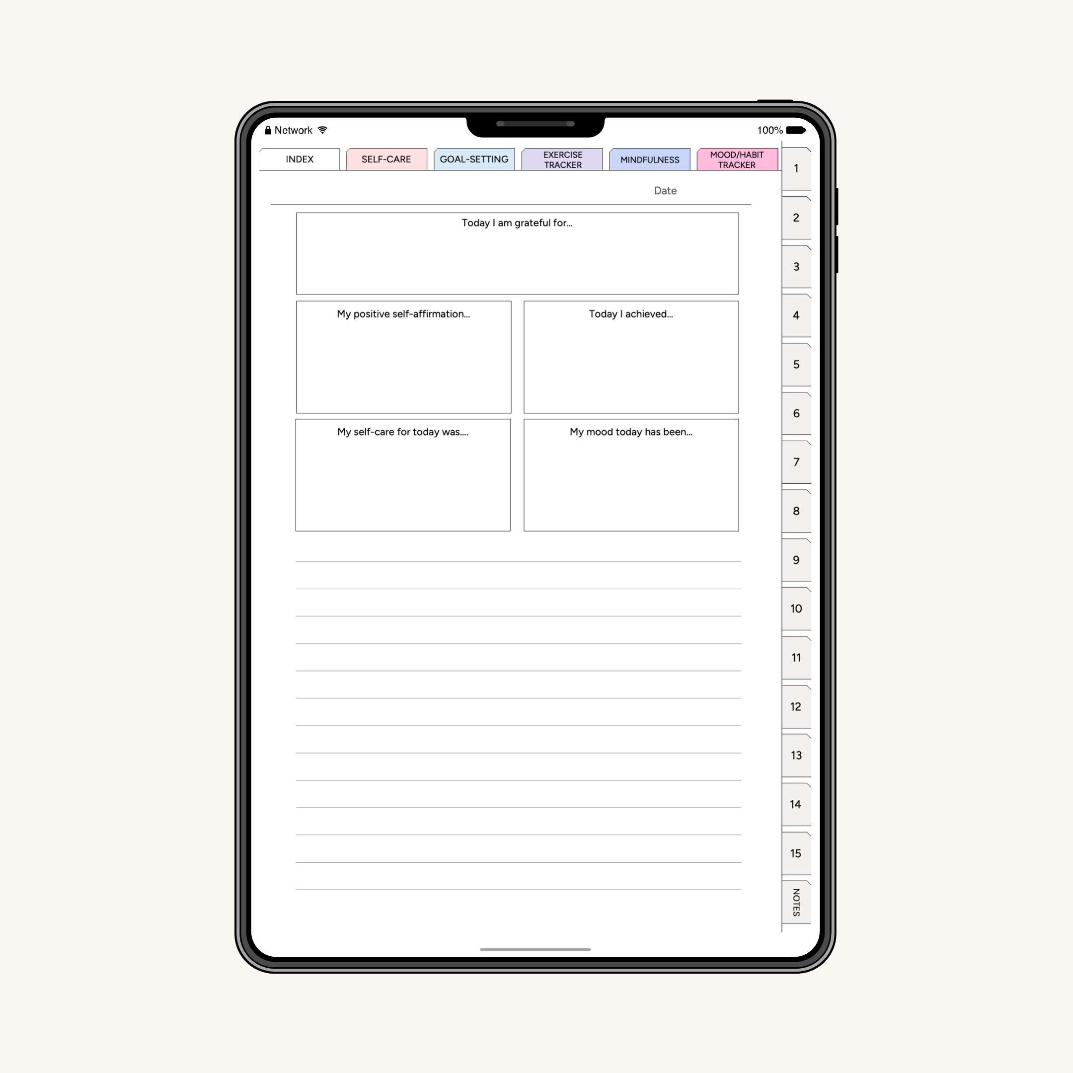 Digital Wellbeing Journal