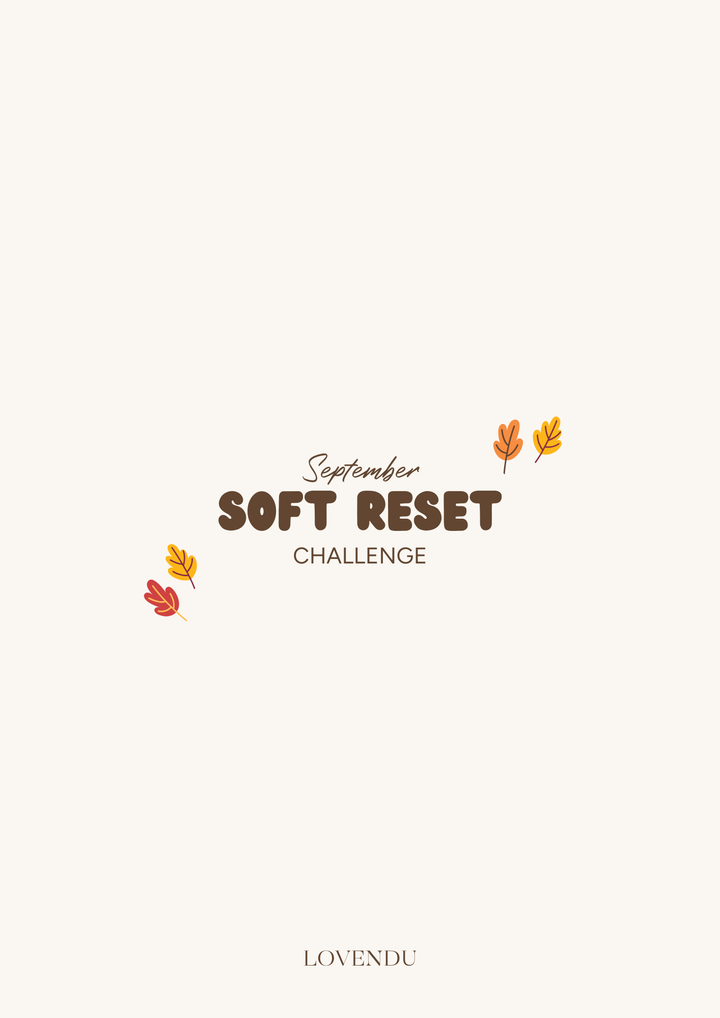 Printable: September Soft Reset Challenge
