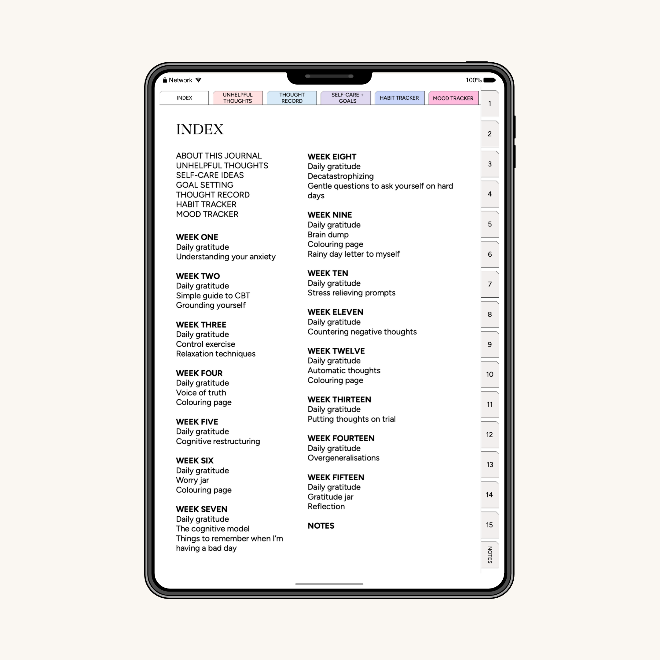 Digital Anxiety Journal