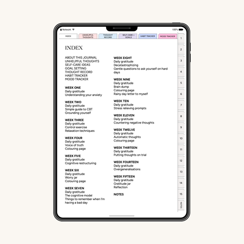 Digital Anxiety Journal