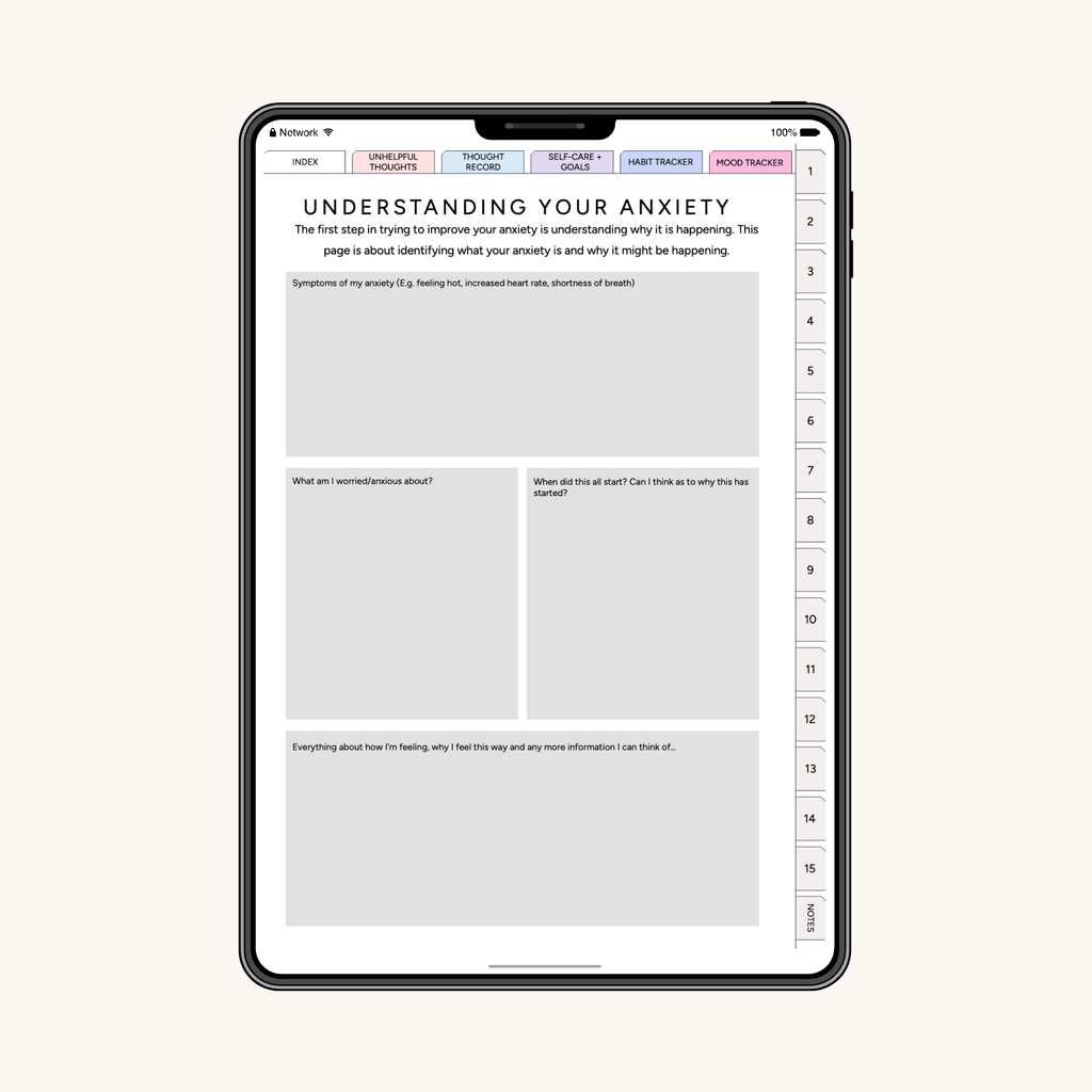 Digital Anxiety Journal