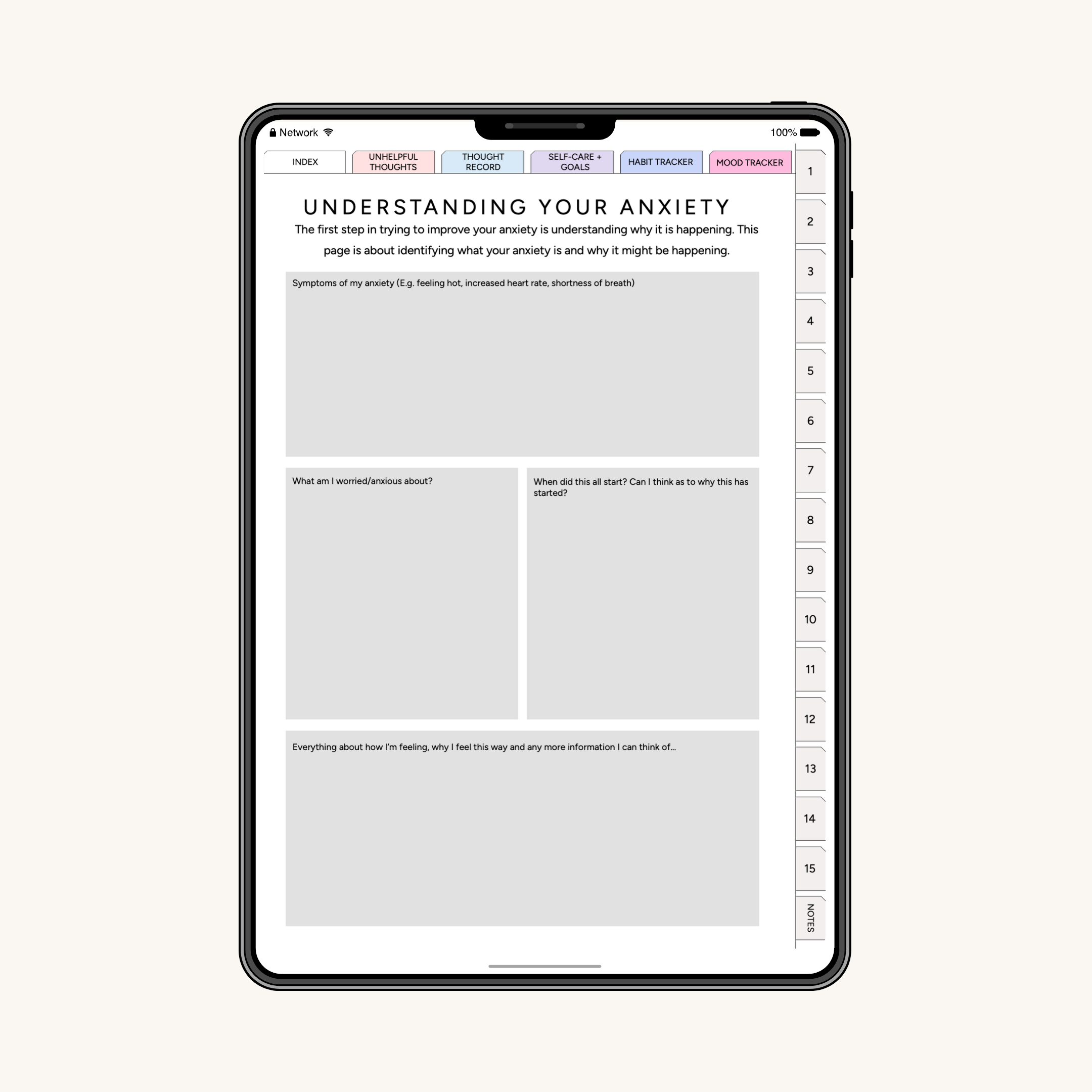 Digital Anxiety Journal