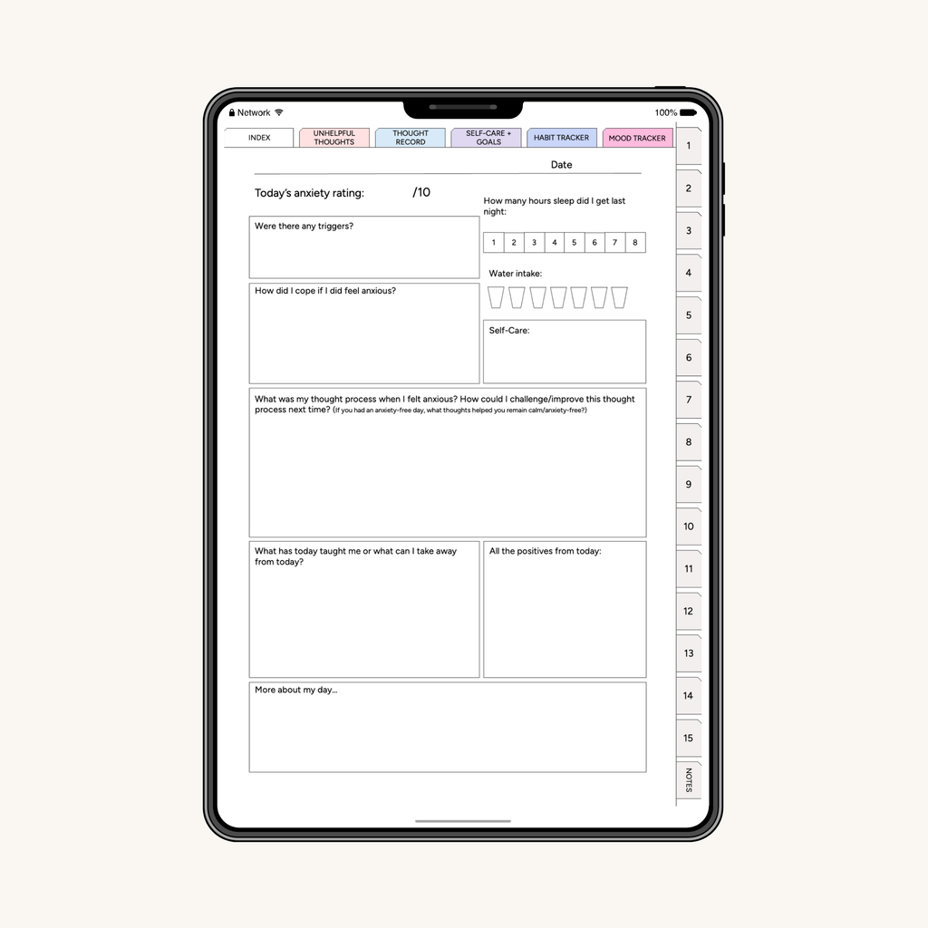 Digital Anxiety Journal