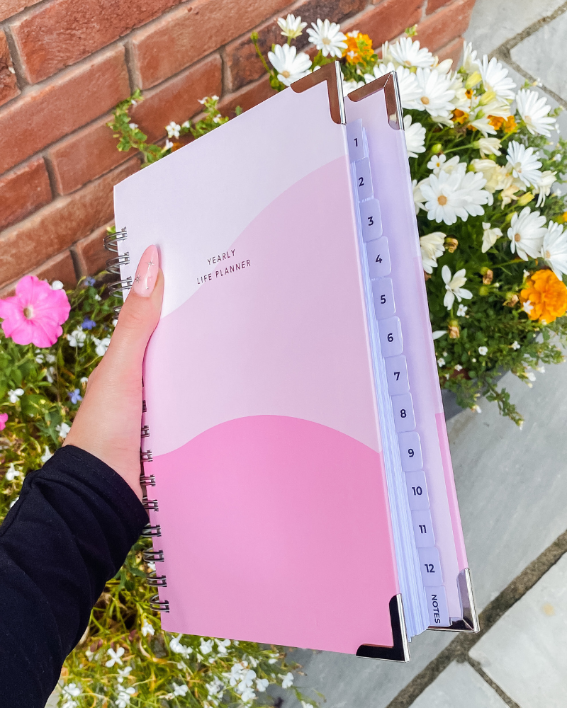 Yearly Life Planner • 12 Month Undated