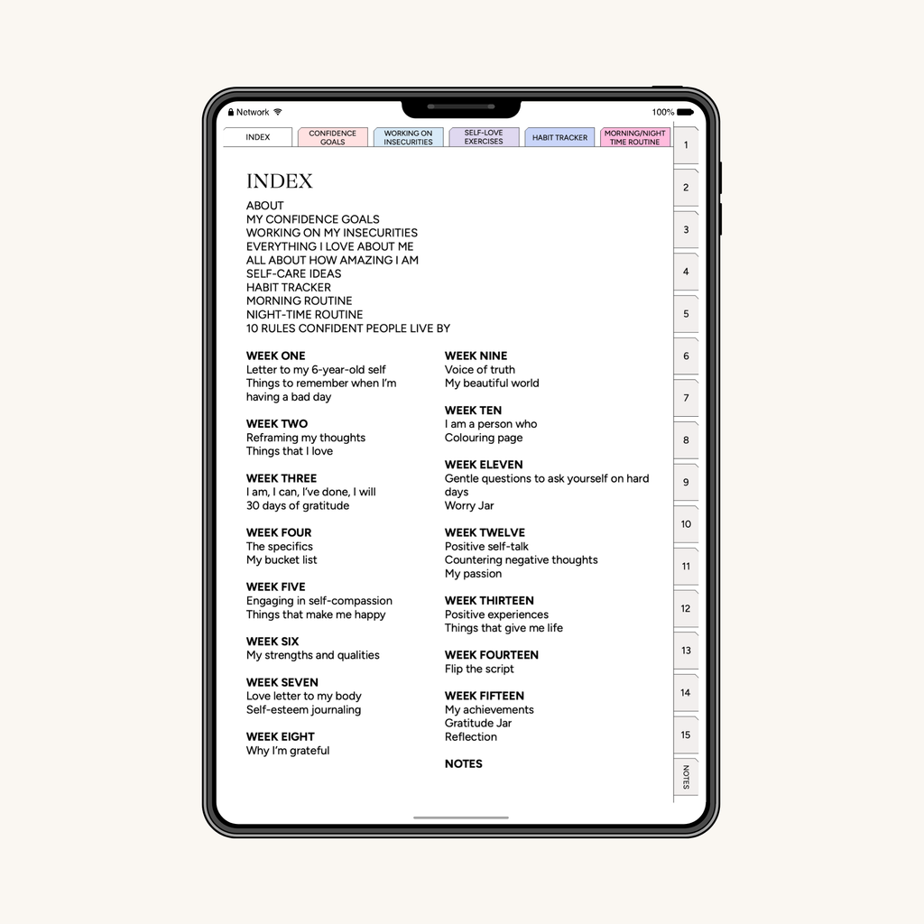 Digital Self-Love Journal