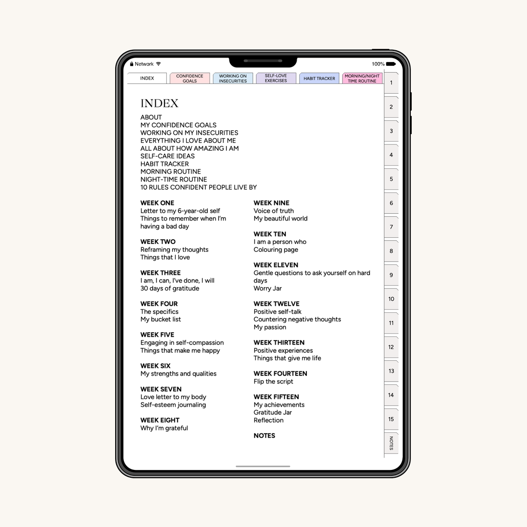 Digital Self-Love Journal
