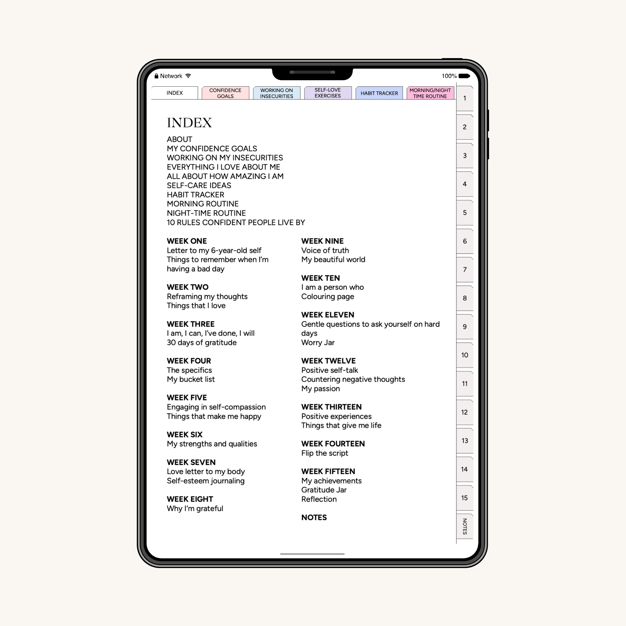 Digital Self-Love Journal