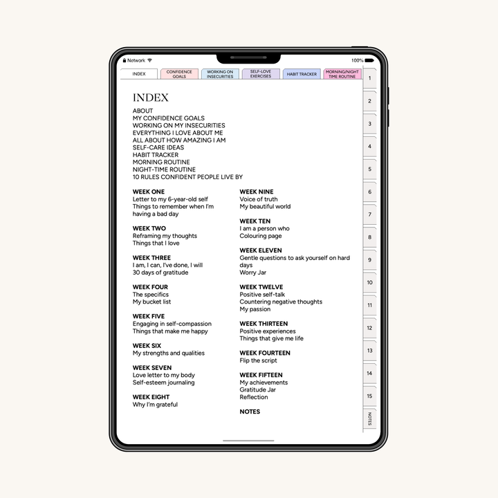 Digital Self-Love Journal
