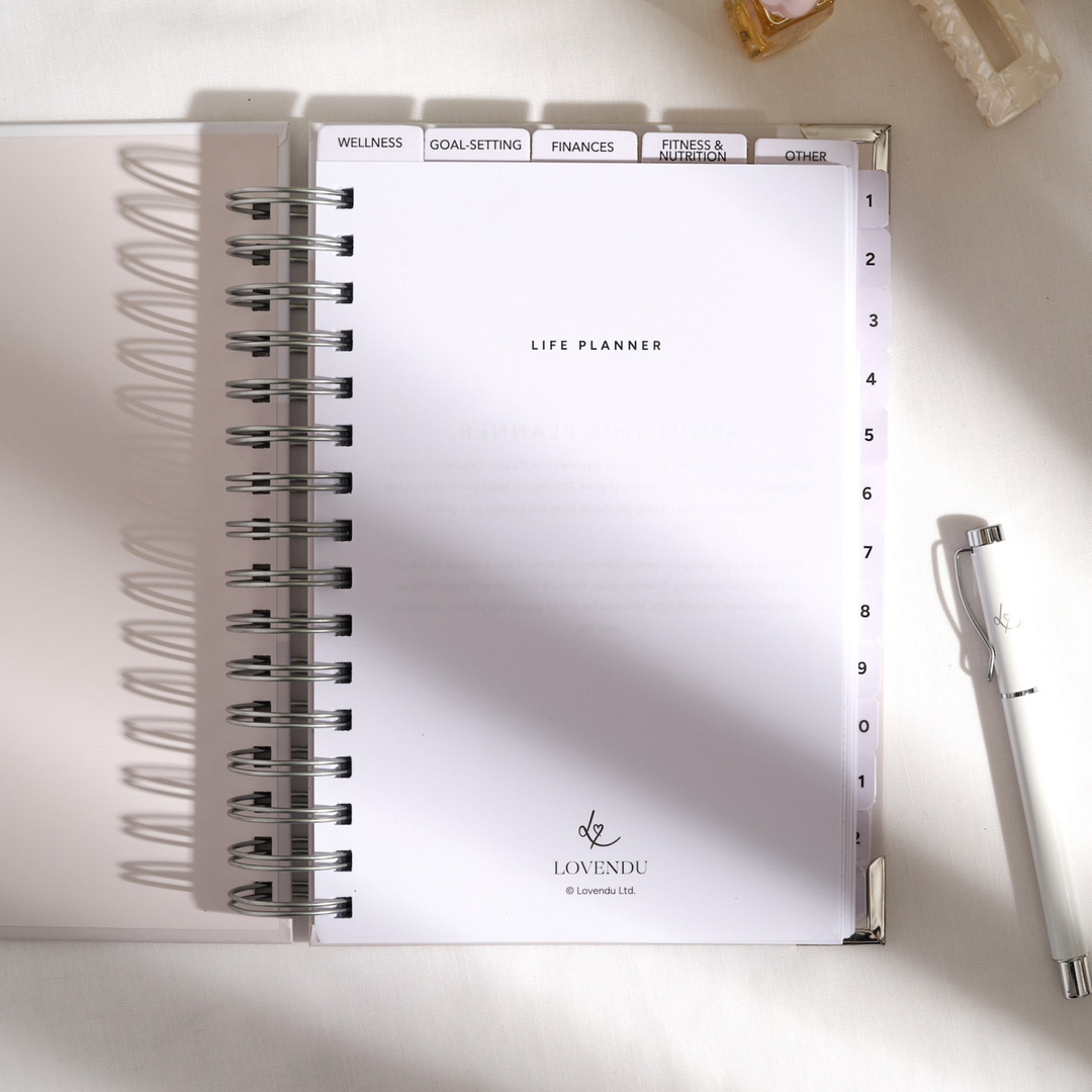 Limited Edition Black Yearly Life Planner