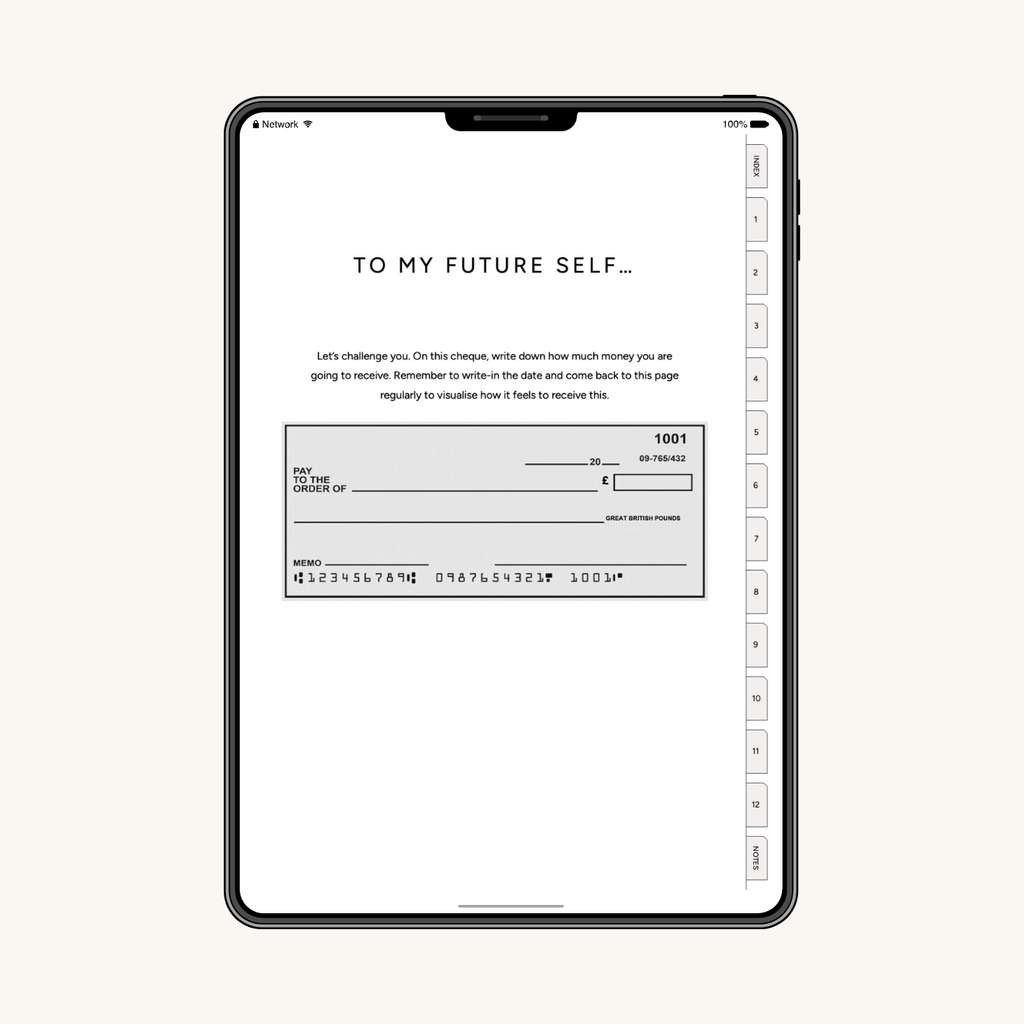 Digital Manifestation Planner