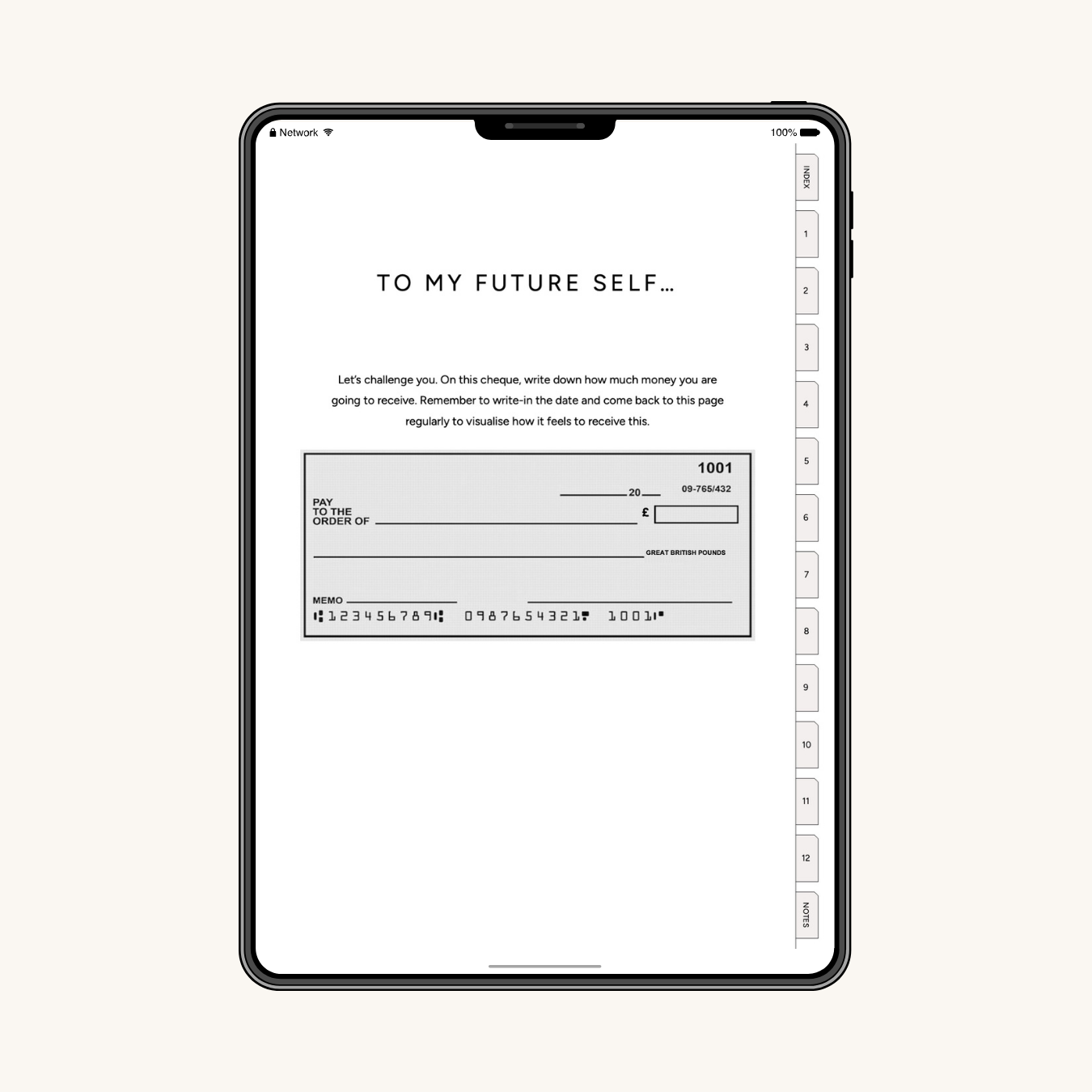 Digital Manifestation Planner