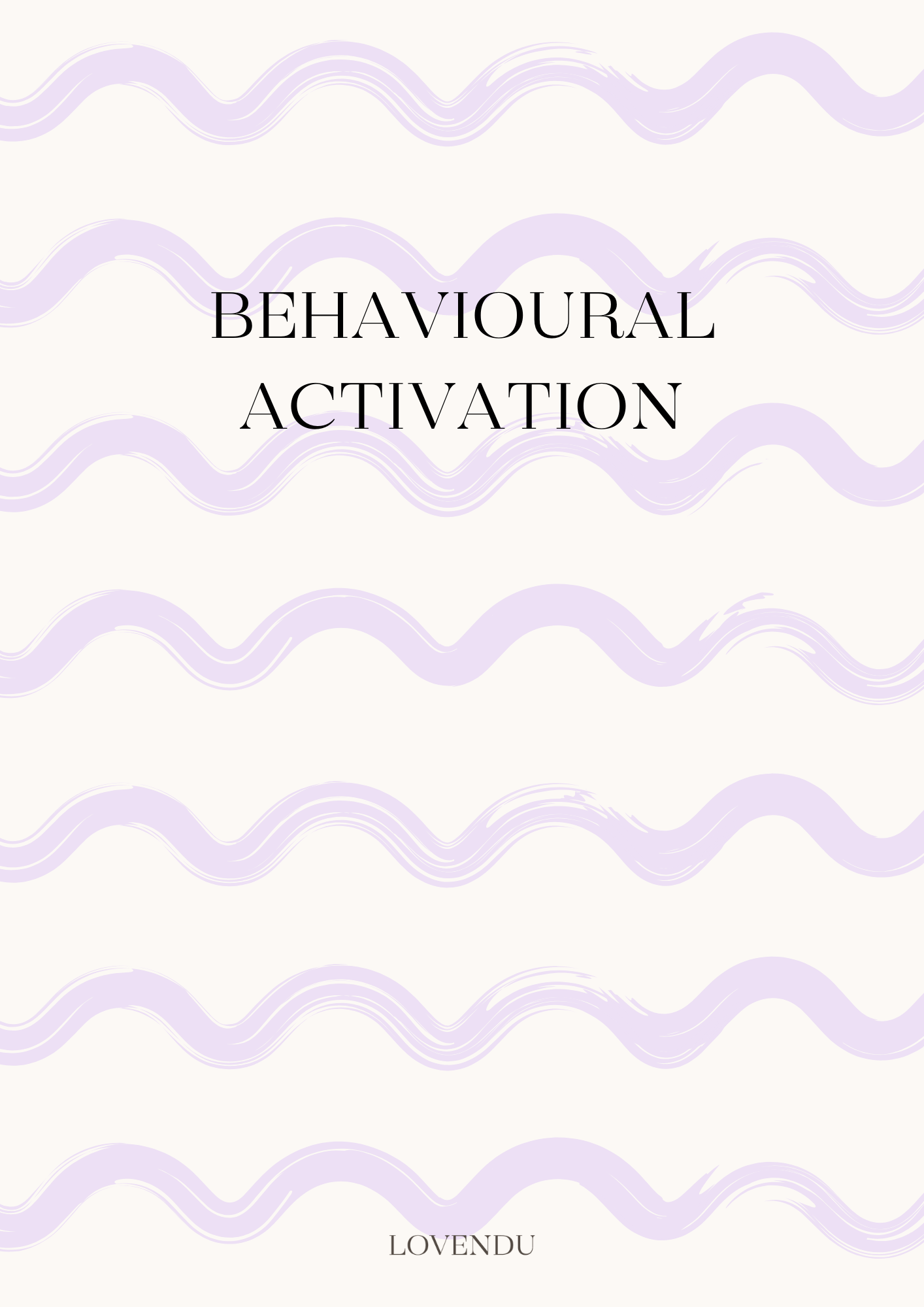 Printable: Behavioural Activation