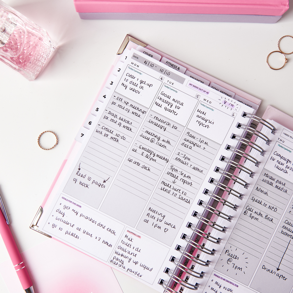 Yearly Life Planner • 12 Month Undated