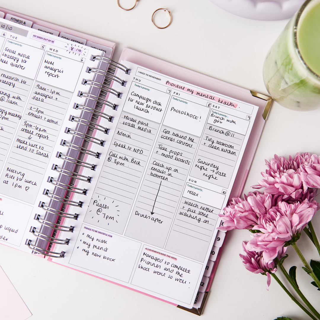 Yearly Life Planner • 12 Month Undated – Lovendu