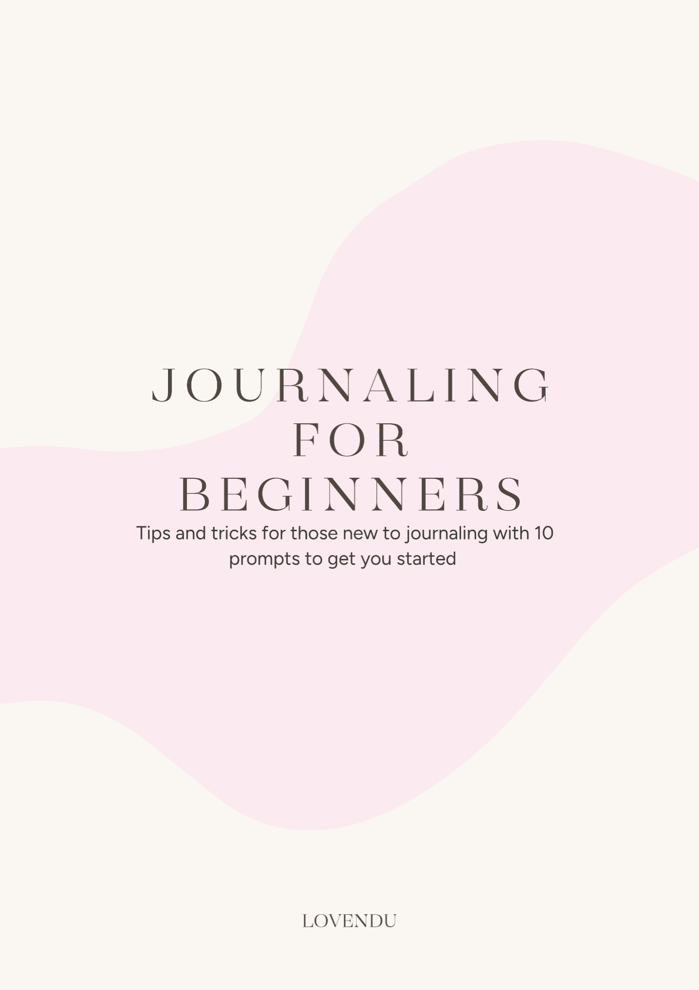 Printable: Journaling for Beginners